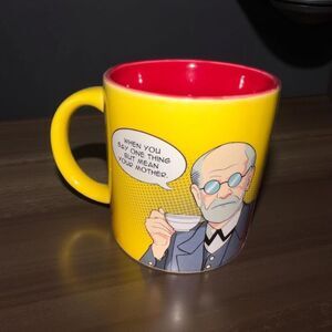 Freudian Sips Coffee Mug by The Unemployed Philosophers Guild 2012